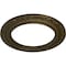 Ekena Millwork Andrea Ceiling Medallion (Fits Canopies up to 8"), Hand-Painted Brass, 12"OD x 8"ID x 1/2"P CM12ADBRS - alternate 4